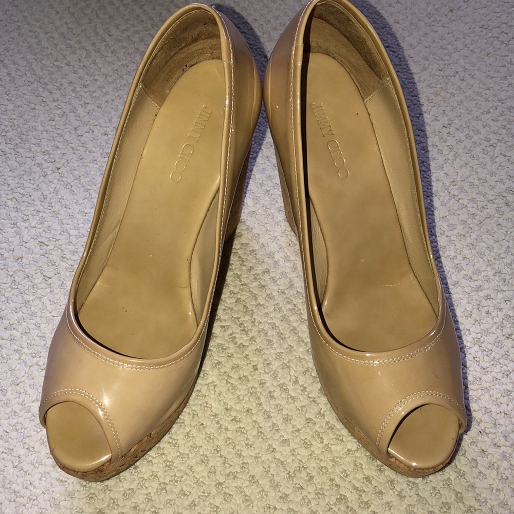 ❌SOLD❌ Jimmy choo wedges - Picture 2 of 5
